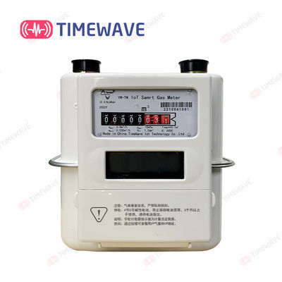 Tipo pantalla LCD de IoT Smart del metro de gas de TimeWave LoRaWAN de la clase de YW-TW 1,5