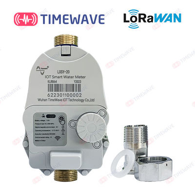 El metro industrial IOT de la corriente de Digitaces del contador del agua de LoRaWAN basó el agua para contador el metro casero de la presión de agua