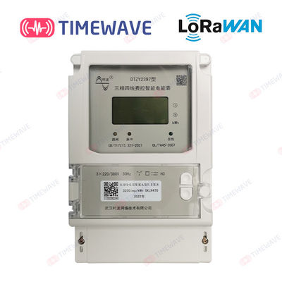 El metro trifásico IoT de la energía de RS485 LoRaWAN basó el sistema de medición de la energía