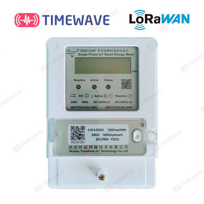Metro IoT 50Hz inalámbrico 220V de la energía de LoRaWAN de la alta exactitud 1 fase DDZY2397