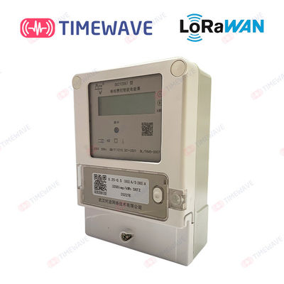 metro inteligente inalámbrico de la energía de IoT del metro eléctrico la monofásico de 220V LoRaWAN