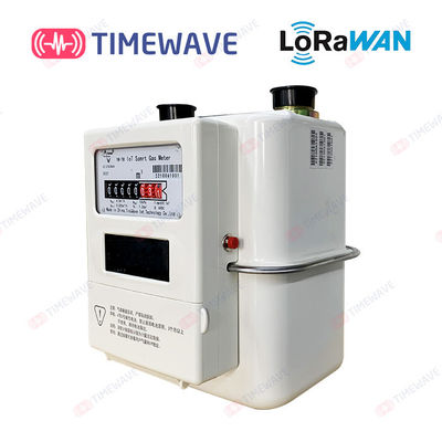 Pantalla LCD inalámbrica elegante de Wifi IoT del metro de gas de LoRaWAN construida en la antena ISO/IEC 9001