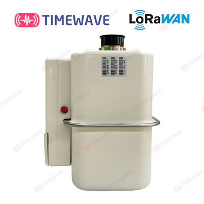 Instalación horizontal inalámbrica elegante remota de LoRaWAN del metro de gas de LoRaWAN para el gas de la supervisión del consumo