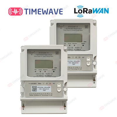 Sistema de vigilancia inalámbrico trifásico seguro elegante de la energía de IoT 4G Wifi del metro de la energía