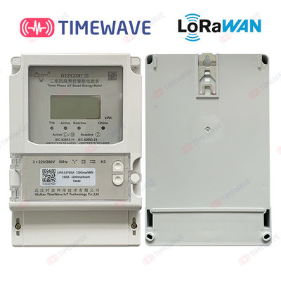 IoT un dispositivo de la supervisión del metro eléctrico de Smart LoRaWAN del metro eléctrico de la fase