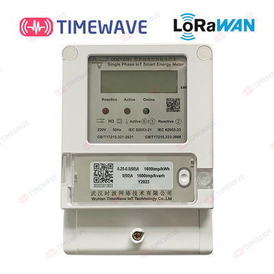 Soluciones inteligentes del metro de LoraWan Smart del metro de la energía la monofásico de IoT