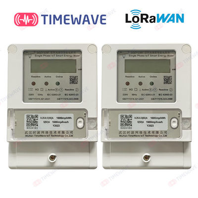 220V 1 puente Ingelec de la emisión del metro de la energía de LoRaWAN de la fase paran el metro eléctrico de Digitaces