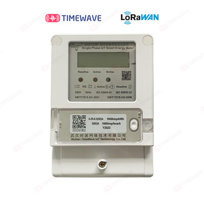 El metro anti LCD de la energía de LoRaWAN de la corrosión exhibe el metro elegante IoT de la energía