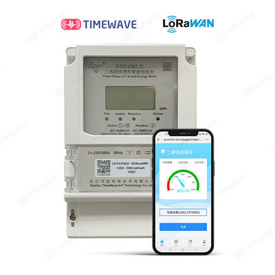TimeWave tres organiza el aparato de medición eléctrico DDZY2397 de IoT LoRaWAN Smart del metro