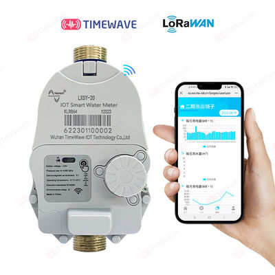 LoRaWAN Instalación vertical horizontal Contador de agua digital para agua fría/caliente