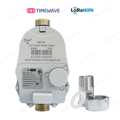 T30/T90 Contador de agua LoRaWAN de temperatura media para instalación horizontal