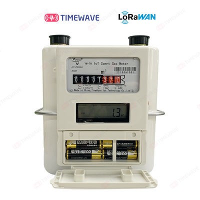 Medidor de gas de red de larga distancia horizontal de baja potencia con salida de pulso